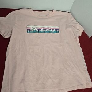 Columbia Pink Graphic T-Shirt
